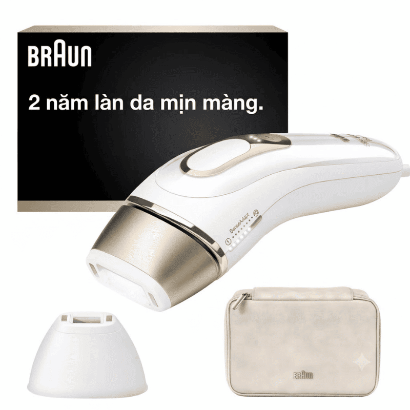 Các Câu Hỏi Thường Gặp Về Máy Triệt Lông Braun Smart IPL Silk·Expert Pro 5 (PL5137)