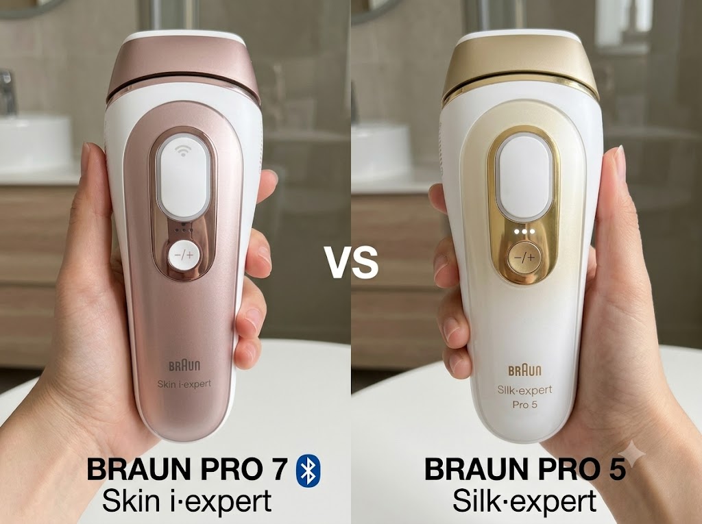 So Sánh Braun Pro 5 Vs Pro 7 IPL: Có Đáng Chi Thêm Tiền Cho Phiên Bản 