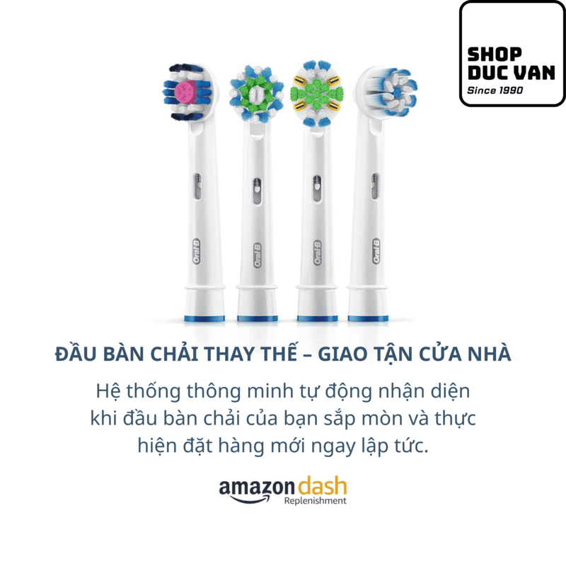 Bàn Chải Điện Oral-B Guide Genius Alexa Built-In, 6 Chế Độ Làm Sạch