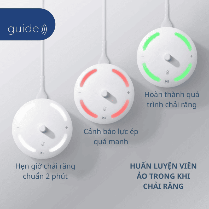 Bàn Chải Điện Oral-B Guide Genius Alexa Built-In, 6 Chế Độ Làm Sạch