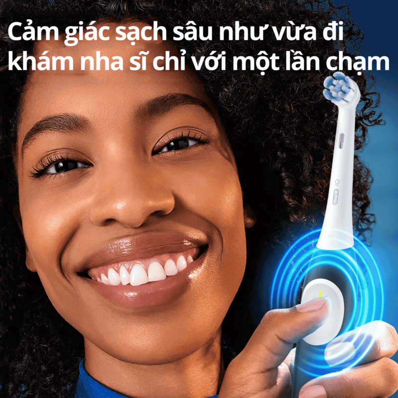 Bàn Chải Điện Oral-B iO2 Máy Đánh Răng Thông Minh 3 Chế Độ Làm Sạch