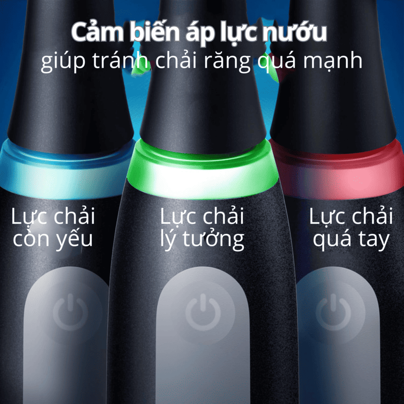 Bàn Chải Điện Oral-B iO4 Công Nghệ Vi Rung Bảo Vệ Nướu, 4 Chế Độ