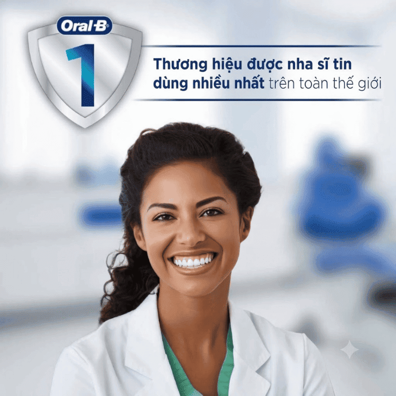 Bàn Chải Điện Oral-B iO7 (Series 7) - Công Nghệ Từ Tính, Sạc Nhanh 3H