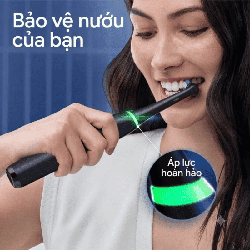 Bàn Chải Điện Oral-B iO7 (Series 7) - Công Nghệ Từ Tính, Sạc Nhanh 3H