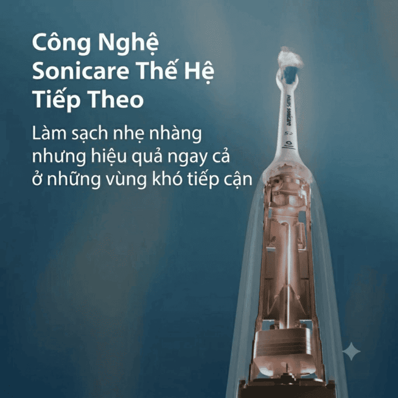 Bàn Chải Điện Philips Sonicare 5700 Chăm Sóc Nướu, Loại Bỏ Mảng Bám