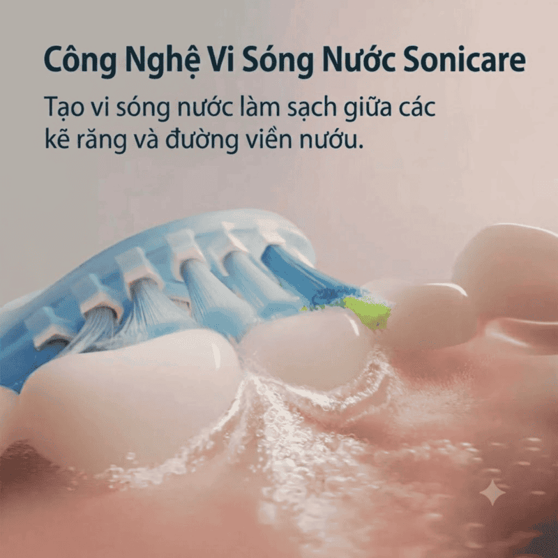 Bàn Chải Điện Philips Sonicare 5700 Chăm Sóc Nướu, Loại Bỏ Mảng Bám