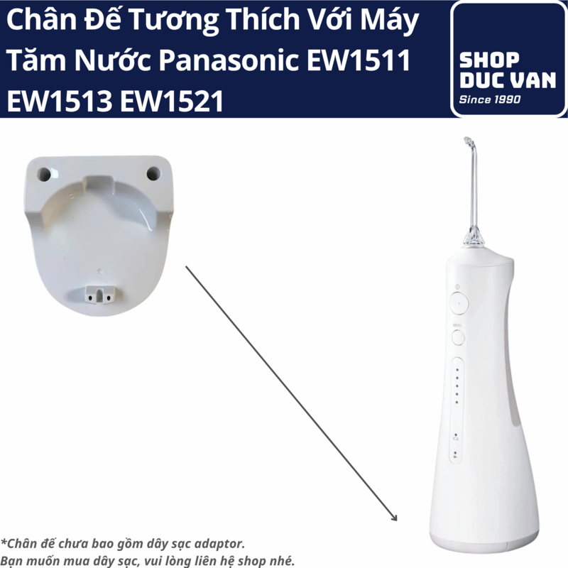 Bộ Chân Đế & Dây Sạc Máy Tăm Nước Panasonic EW1511 EW1513 EW1521
