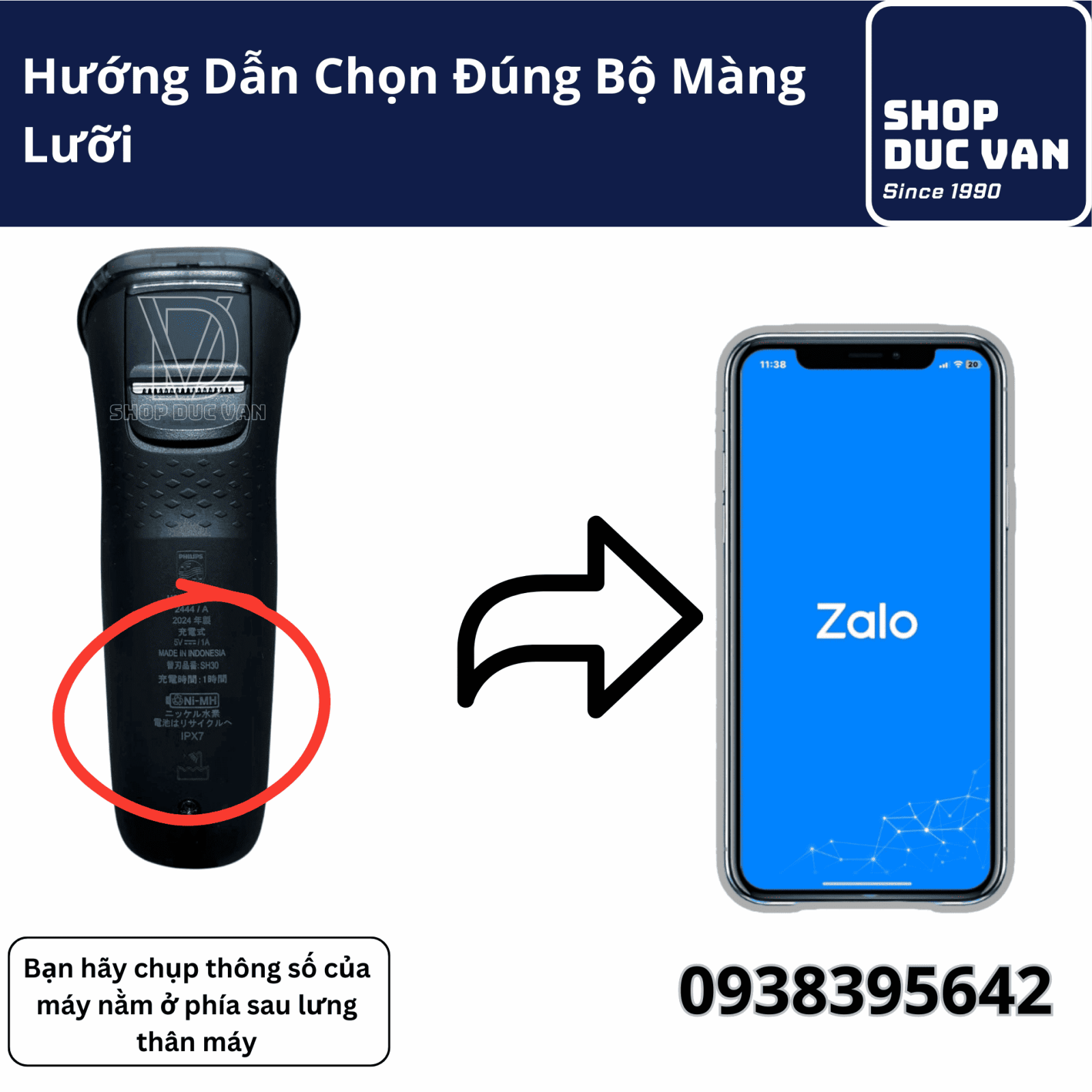 Bộ Lưỡi Cạo Thay Thế Philips Tương Thích Series 3000 Model S3608