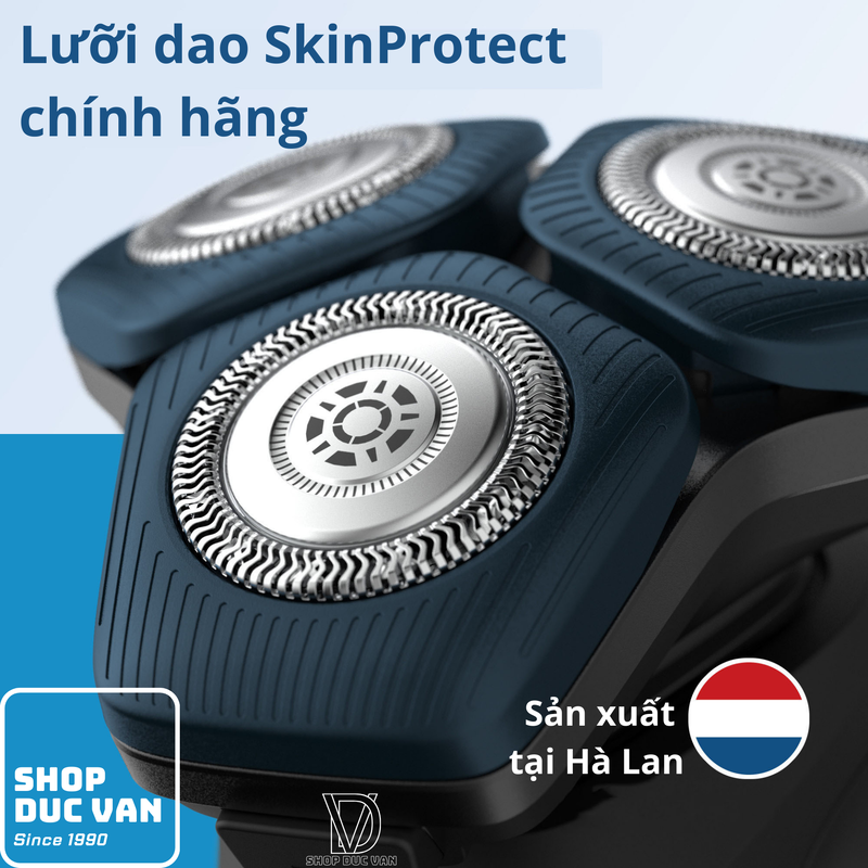 Philips Norelco Genuine Shaving Heads Compatible With Norelco Round-Shaped Shaver Series 7000