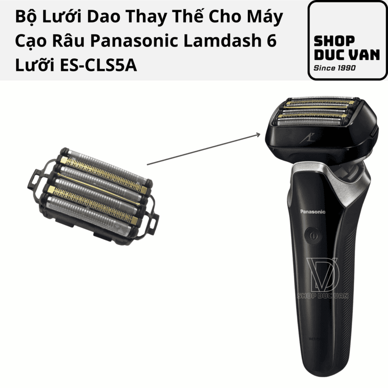 Bộ Lưỡi Thay Thế Cho Máy Cạo Râu Panasonic Lamdash 6 Lưỡi ES-CLS9AX
