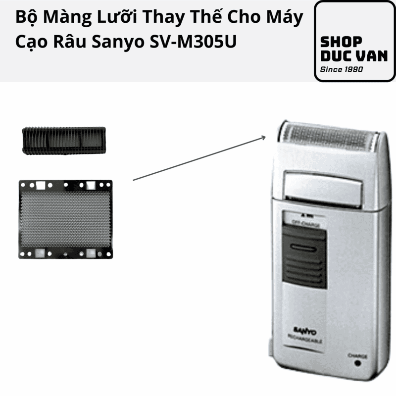 Bộ Màng Lưỡi Thay Thế Cho Máy Cạo Râu Sanyo SV-M305U