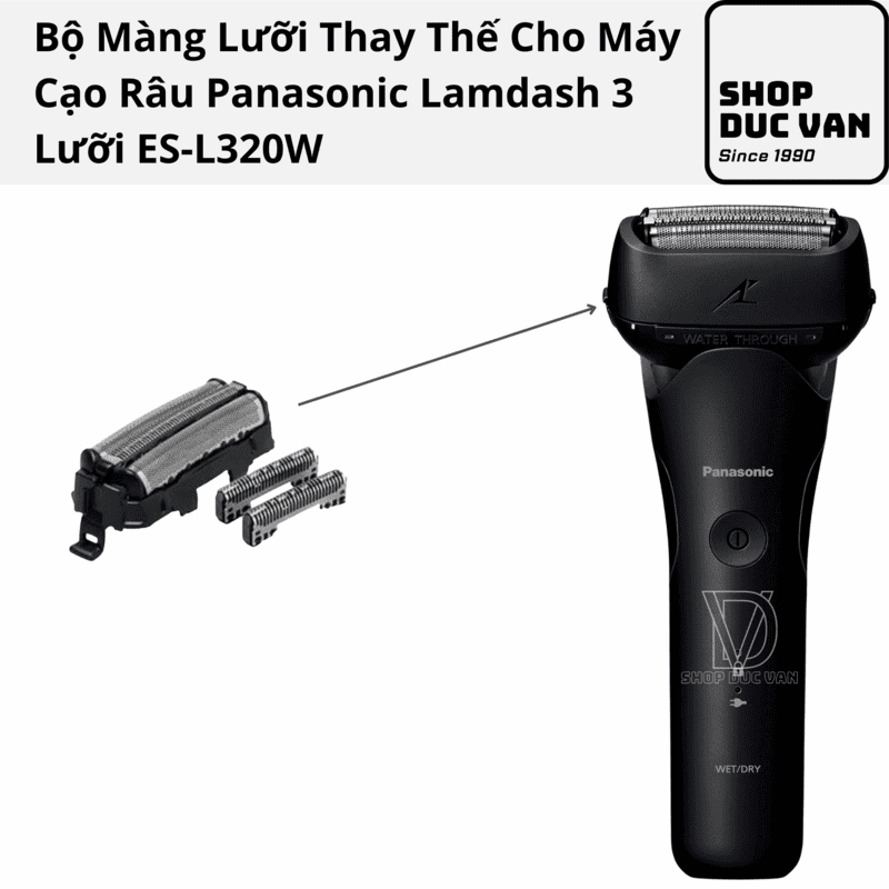 Replacement Foil & Blade Set for Panasonic Shaver ES-L320W