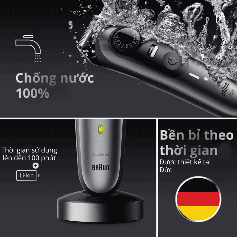 Braun Series 7 AIO 7440 All-In-One Multi-Grooming Trimmer and Beard Styling Kit