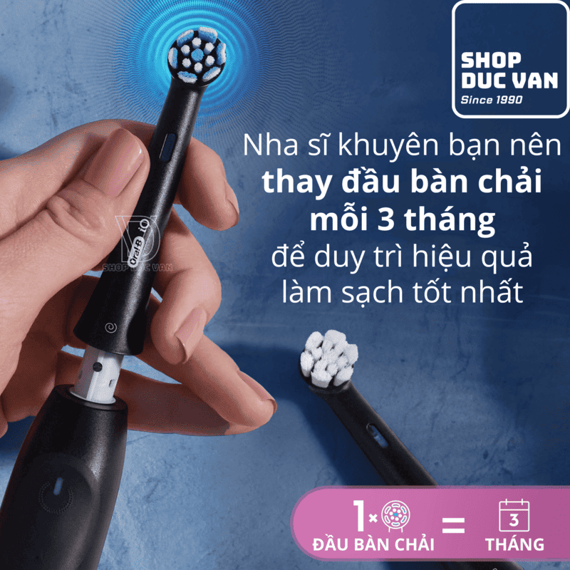 Đầu Bàn Chải Thay Thế Oral-B iO Gentle Care Dành Cho Răng Nhạy Cảm