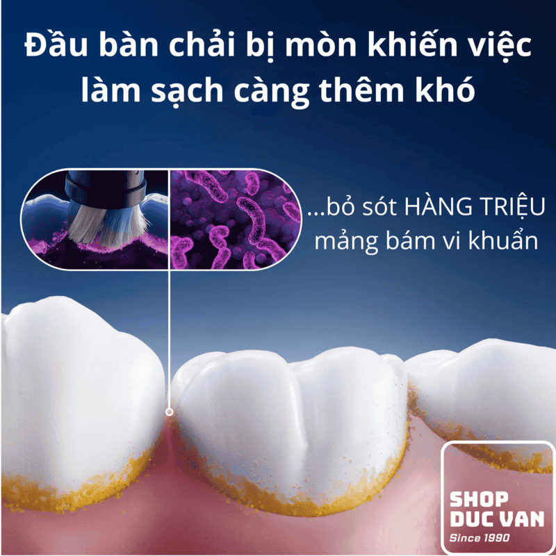 Đầu Bàn Chải Thay Thế Oral-B iO Gentle Care Dành Cho Răng Nhạy Cảm
