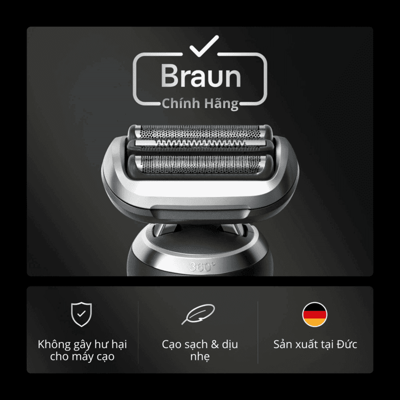 Đầu Cạo Braun 74S Thay Thế Máy Cạo Râu Braun Series 7 7120s 7125s 7127cs 7171cc 7177cc 7175cc