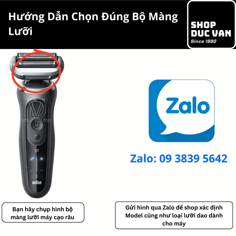 Đầu Cạo Braun 74S Thay Thế Máy Cạo Râu Braun Series 7 7120s 7125s 7127cs 7171cc 7177cc 7175cc