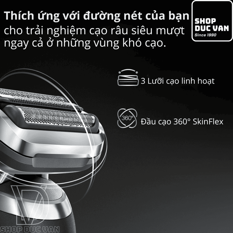 Đầu Cạo Braun 74S Thay Thế Máy Cạo Râu Braun Series 7 7120s 7125s 7127cs 7171cc 7177cc 7175cc