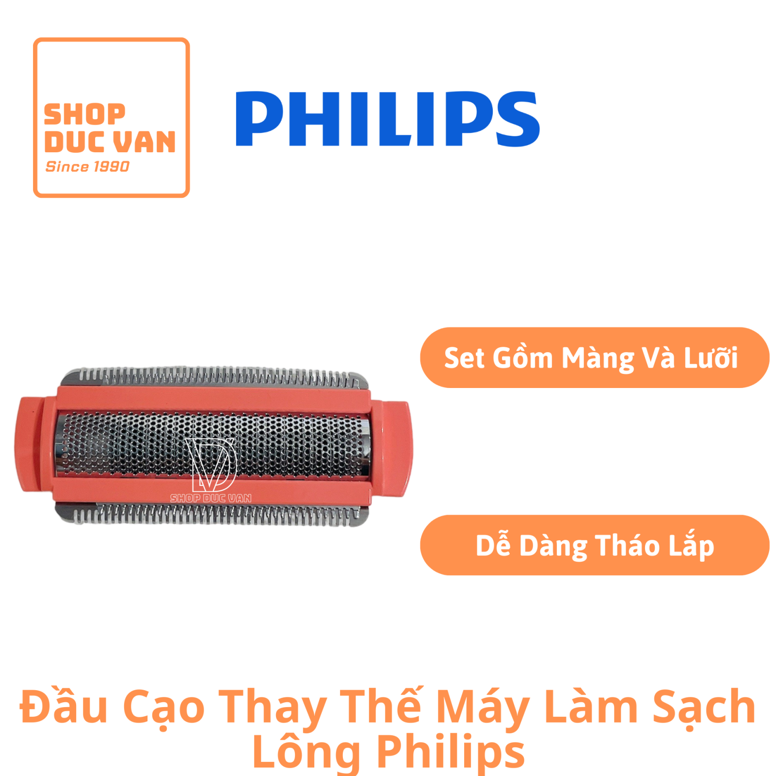 Philips Women's Shaver SatinShave Essential Replacement Foil & Cutter HP6306