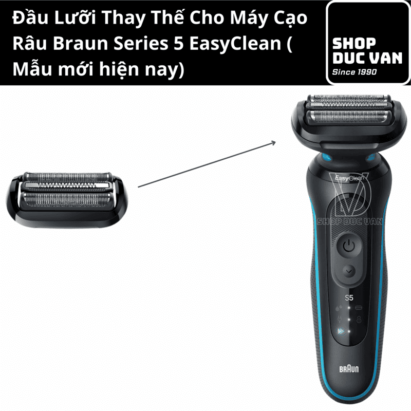 Lưỡi Cạo Braun 54B Cho Máy Braun Series 5 5018s 5020s 5035s 5049cs 5050cs 5118s 5120s 5150cs