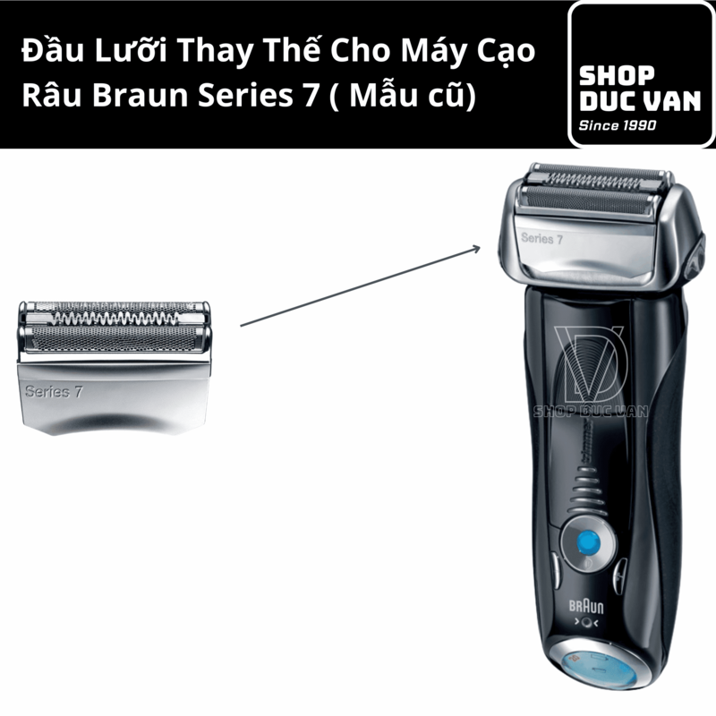 Đầu Cạo Râu Braun 70S Thay Thế Series 7 Model 720s 730s 740s 750cc 760cc 765cc 790cc 795cc