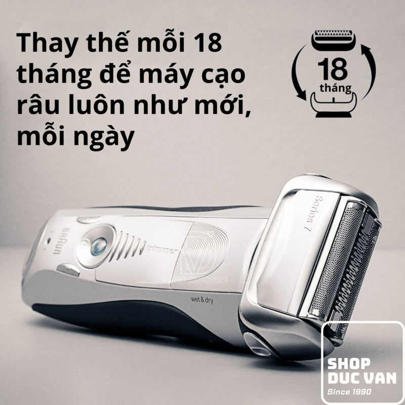 Đầu Cạo Râu Braun 70S Thay Thế Series 7 Model 720s 730s 740s 750cc 760cc 765cc 790cc 795cc