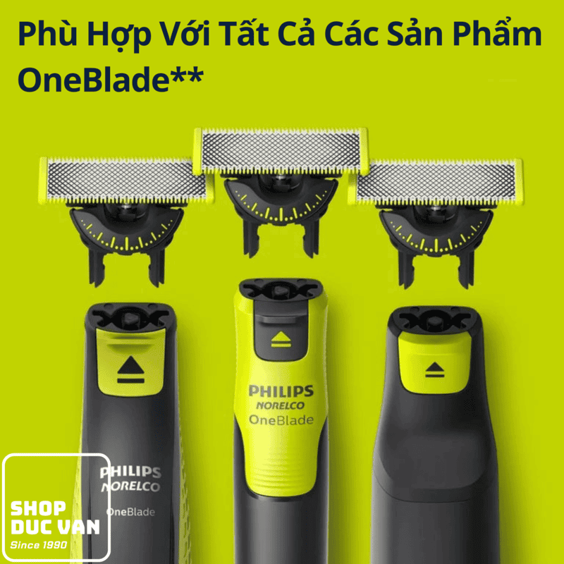 Lưỡi Cạo Thay Thế Philips OneBlade 360 Dùng Cho Máy QP2724 QP2730 QP2734