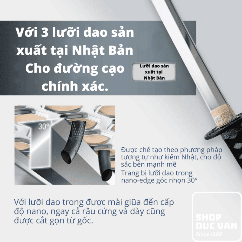 Lưỡi Dao Thay Thế Cho Máy Cạo Râu Panasonic ES-L320W Hàng Nhật Nội Địa Chính Hãng