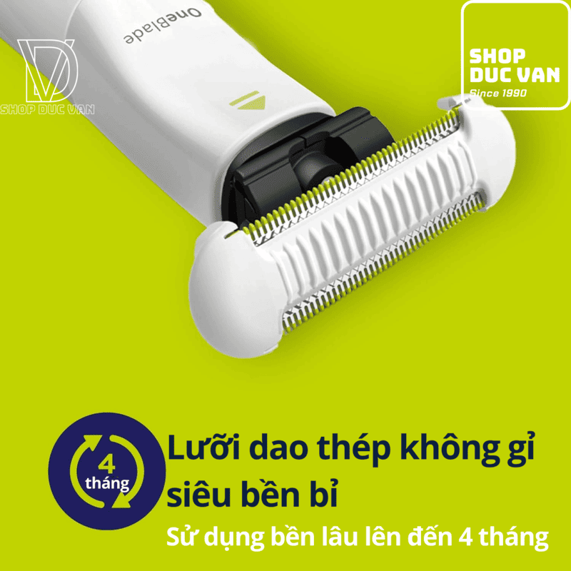 Lưỡi Thay Thế Philips OneBlade Intimate Chuyên Dụng Cho Máy QP1924