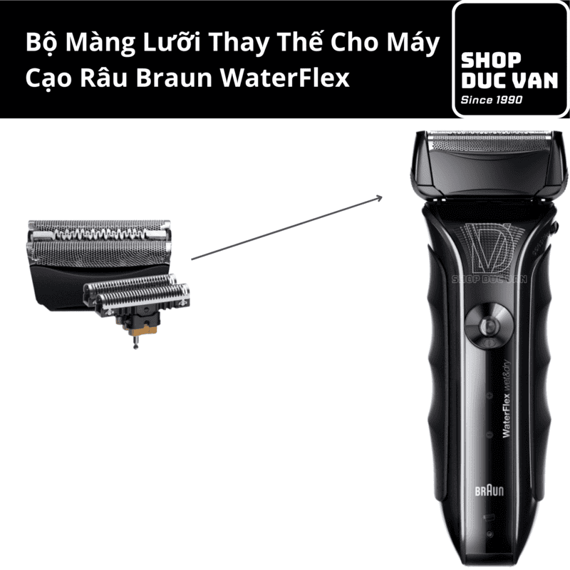 Bộ Màng Lưỡi Thay Thế Cho Braun WaterFlex WF1s & WF2s