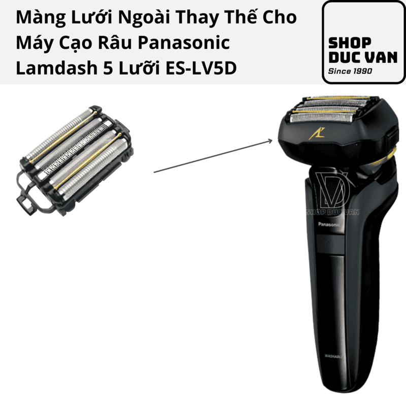 Màng Lưới Ngoài Thay Thế Panasonic Cho Máy Cạo Râu 5 Lưỡi ES-LV5A ES-LV5B ES-LV5C ES-LV5D ES-LV5E
