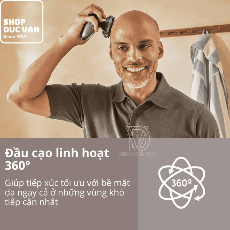 Máy Cạo Đầu Trọc Philips Series 5000 Head Pro HS5980/40