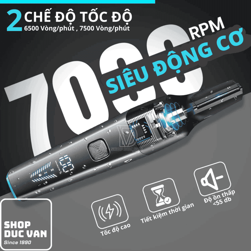 VGR V-603 Men's Professional Nose & Body Trimmer, IPX5 Waterproof, 180-Minute Long-Life Battery