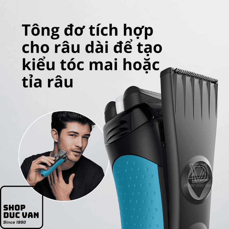 Braun Series 3 310s Rechargeable Wet Dry Men's Electric Shaver with Precision Trimmer