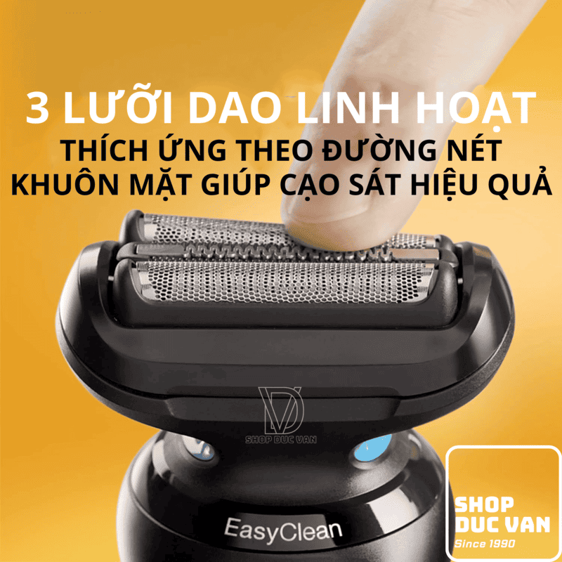 Braun Electric Shaver Series 5 5118s Waterproof Wat & Dry Shave, Turbo Shaving Mode & Pricision Trimmer