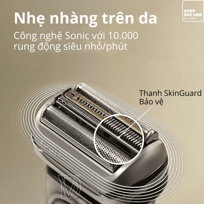 Máy Cạo Râu Braun Series 9 Pro 9477cc Với Hộp Sạc Di Động PowerCase Và Cốc Sạc SmartCare 5-In-1