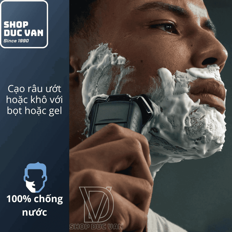 Philips Shaver Series 5000 S5882/60, Wet & Dry Electric Shaver with SkinIQ Technology and Quick Clean Pod