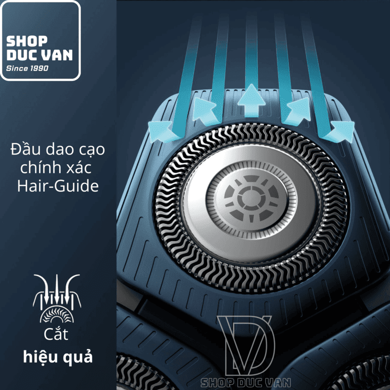 Philips Shaver Series 5000 S5882/60, Wet & Dry Electric Shaver with SkinIQ Technology and Quick Clean Pod