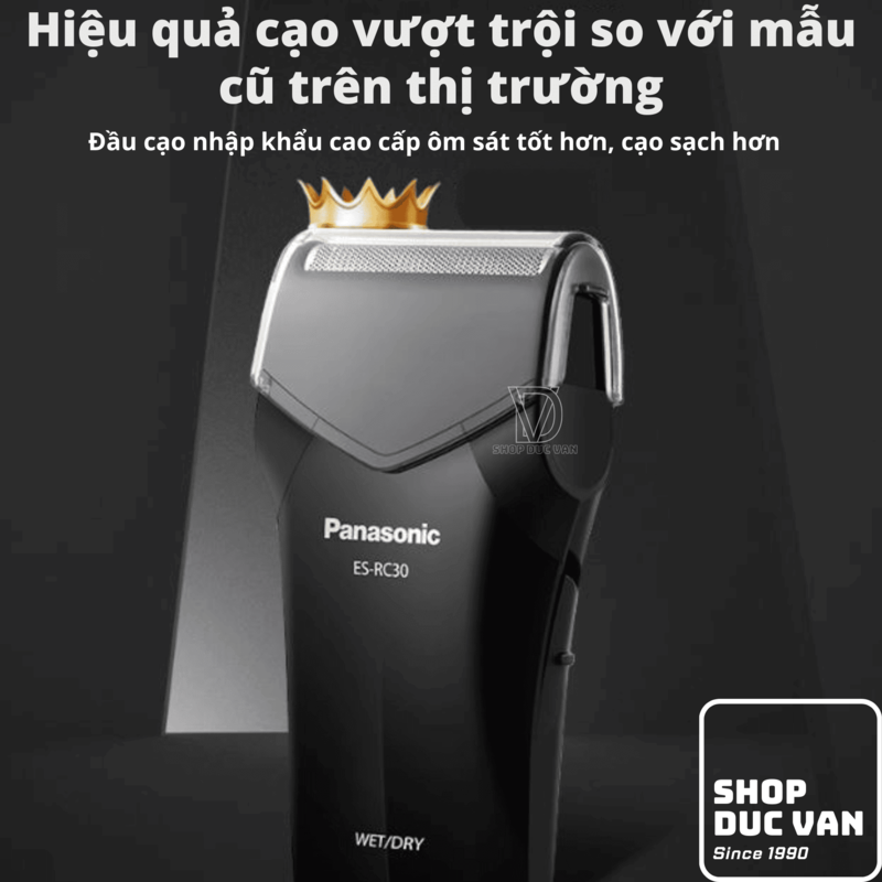 Panasonic ES-RC30 Electric Shaver, Wet & Dry Shaving