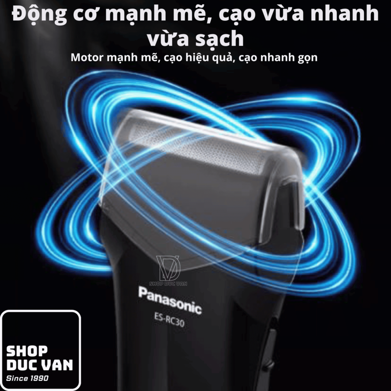 Panasonic ES-RC30 Electric Shaver, Wet & Dry Shaving