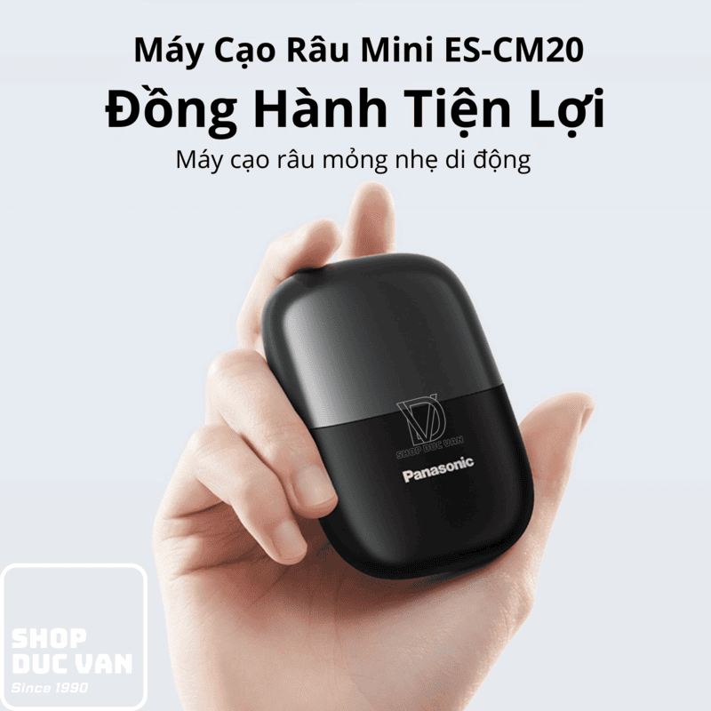 Panasonic Swipe Right Compact Mini Electric Shaver ES-CM20 Men and Women