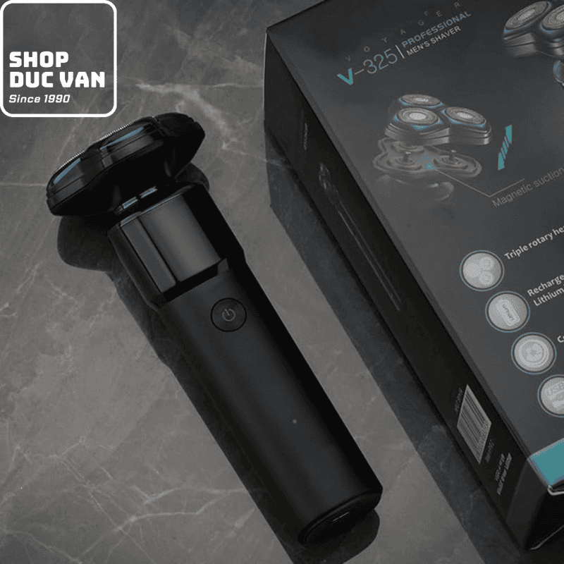 VGR V-325 Electric Shaver 3D Independent Floating Heads, 500mAh Lithium Battery