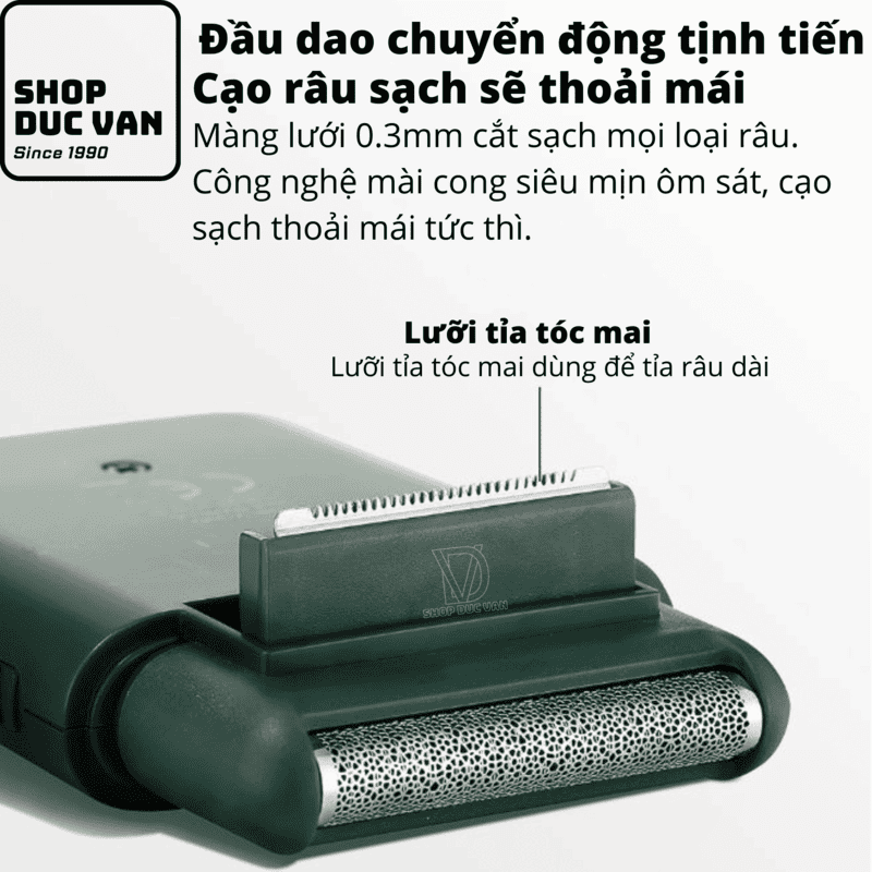 VGR V-390 Portable Mini Compact Pocket Travel Electric Shaver, USB Type-C Shaver