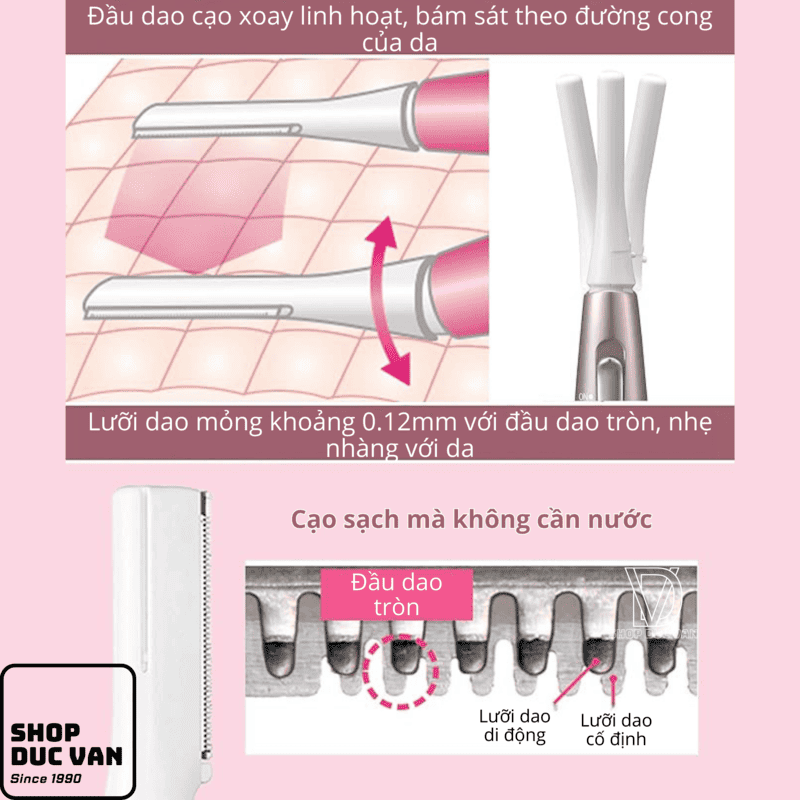 Panasonic ES-WF61 Feerie Eyebrow Trimmer & Face Shaver