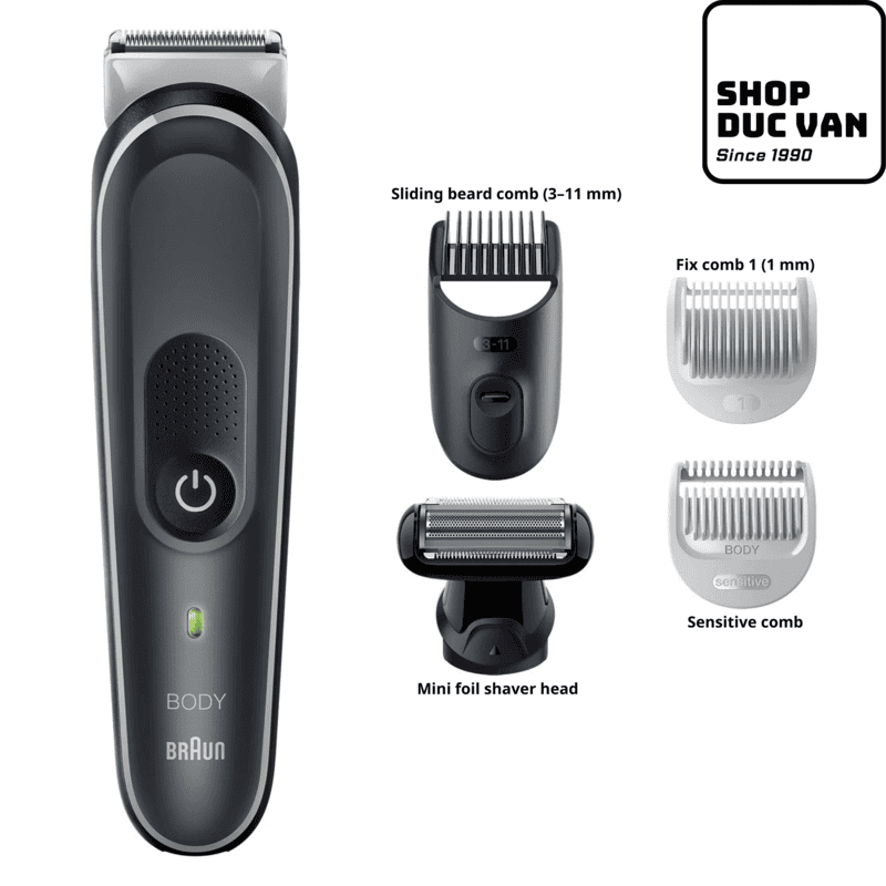 Máy Cạo Tỉa Lông Toàn Thân Braun BG5360 Series 5