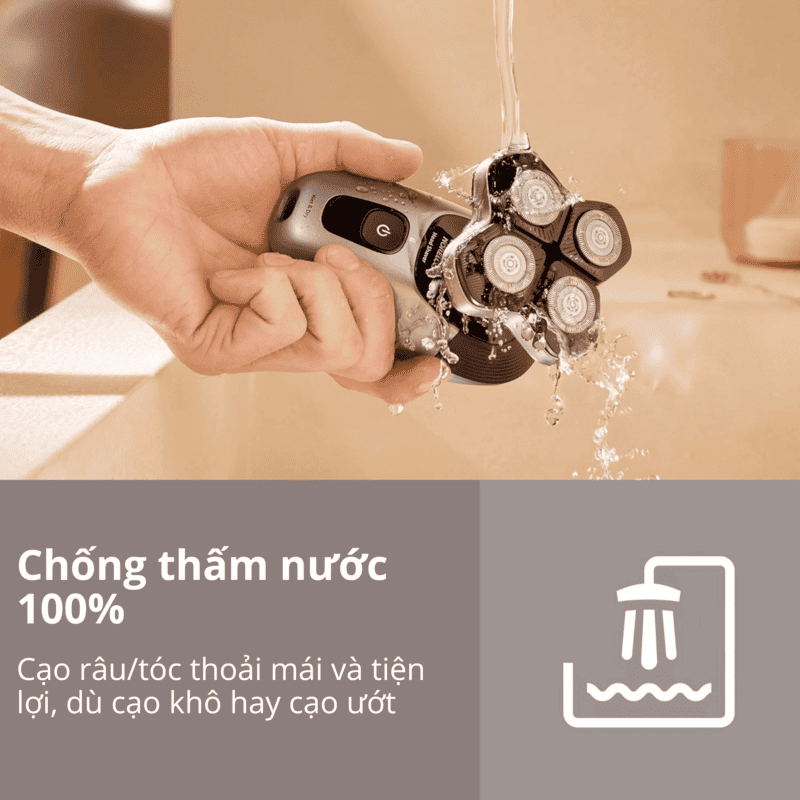 Máy Cạo Trọc Đầu Philips Norelco Head Shaver Pro 7000 Series HS7980/40