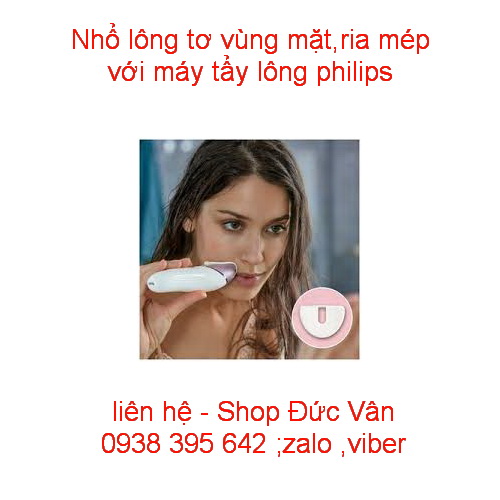 Máy tẩy lông Philips Epilator Series 8000 BRE720