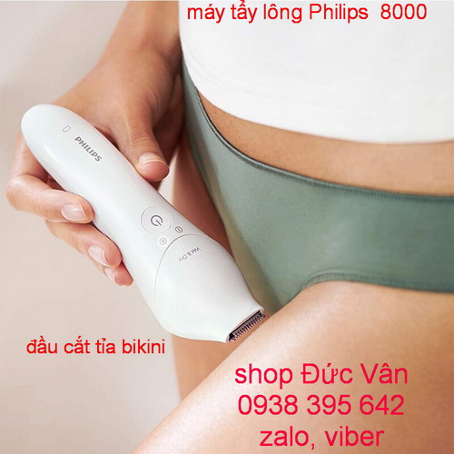 Máy tẩy lông Philips Epilator Series 8000 BRE720