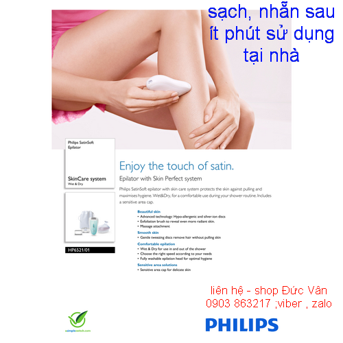 Philips Satin Body HP6521 made in slovenia