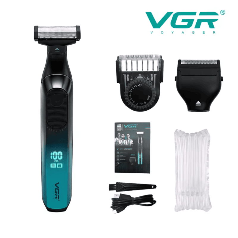 Máy Tỉa Râu, Cạo Lông Toàn Thân VGR V-361 Cho Nam